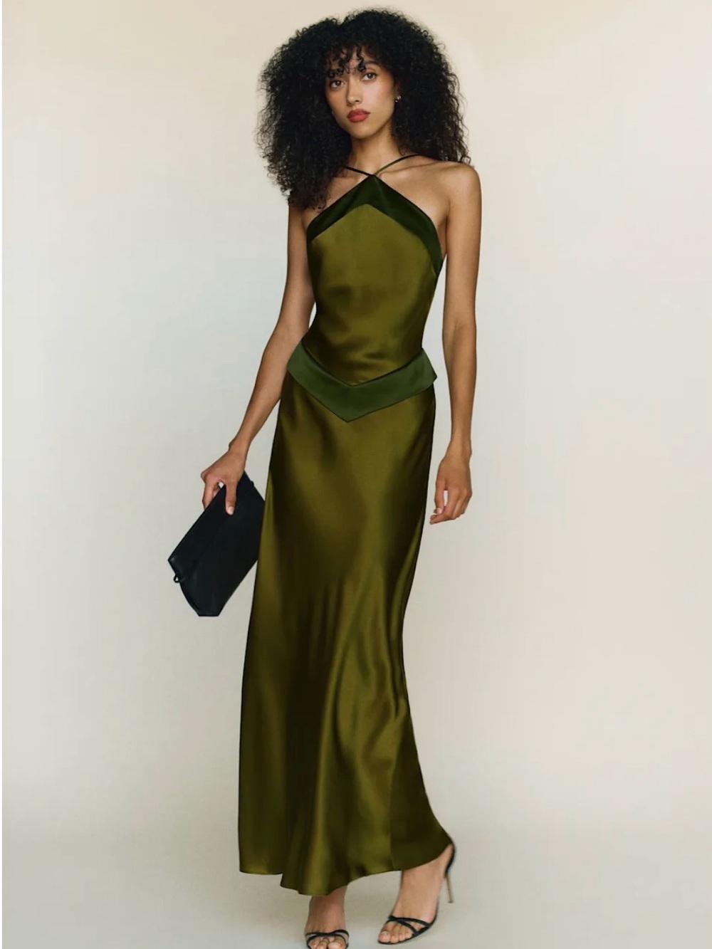 Reformation Jillian Silk Dress